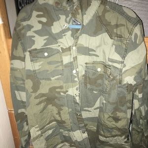 Army camo green jacket